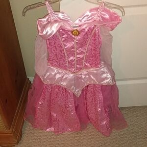 Beautiful Disney Aurora pink gown